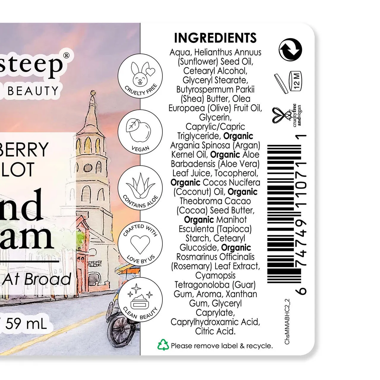 Hand Cream - Raspberry Merlot