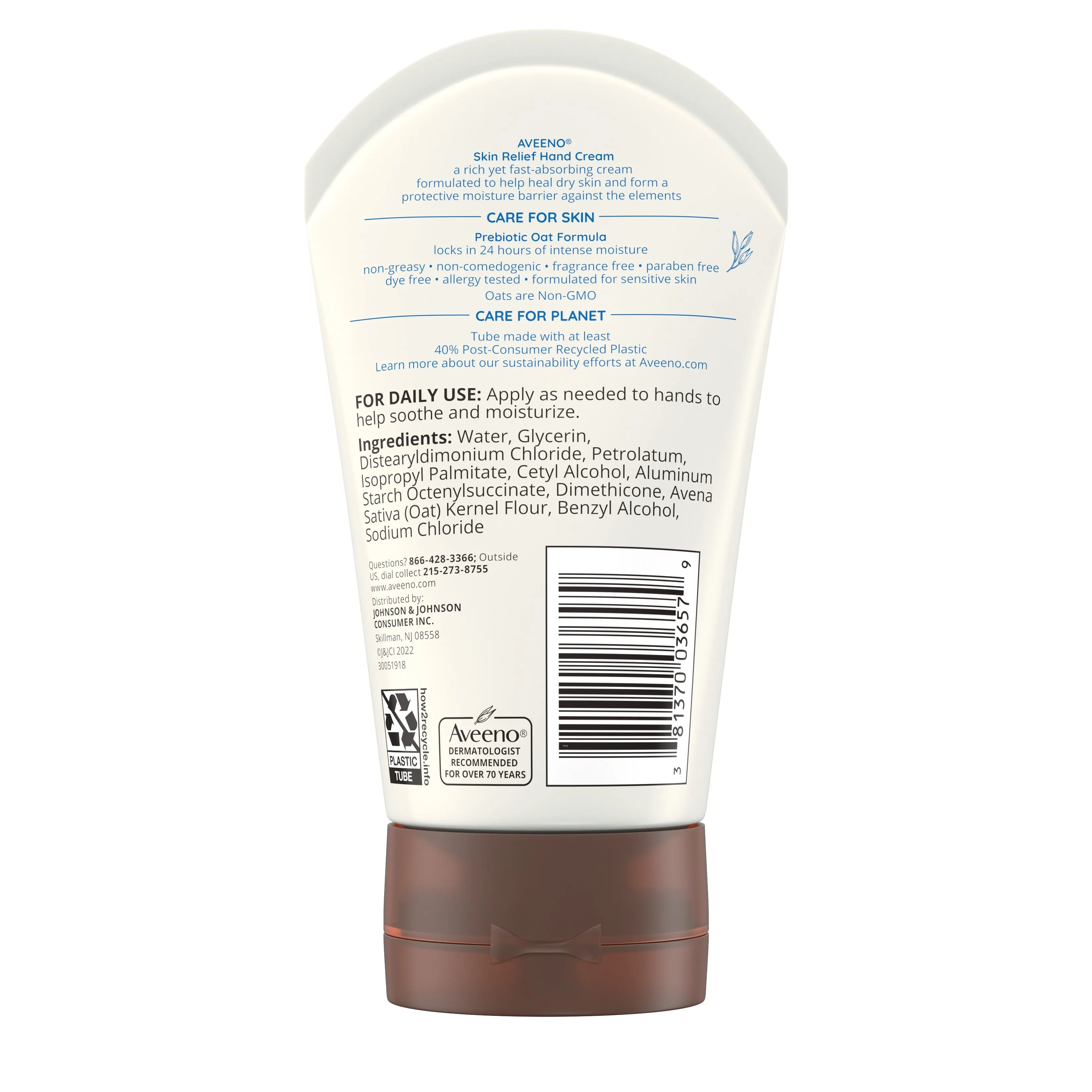 Hand Cream, Unscented Intense Relief