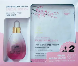 Hani x Hani Gold & Snail White Intensive Eye Ampoule Special Set