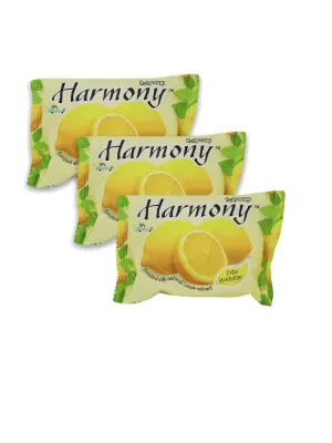 Harmony Lemon Fruity soap 75g (Pack Of 3)