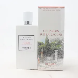 Hermes Un Jardin Sur La Lagune Moisturizing Body Lotion 6.5oz  New With Box