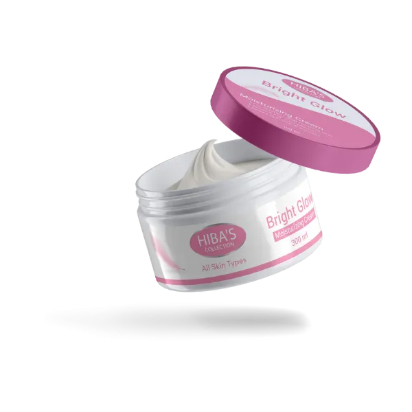 Hibas Bright Glow Moisturizing Cream 300ml