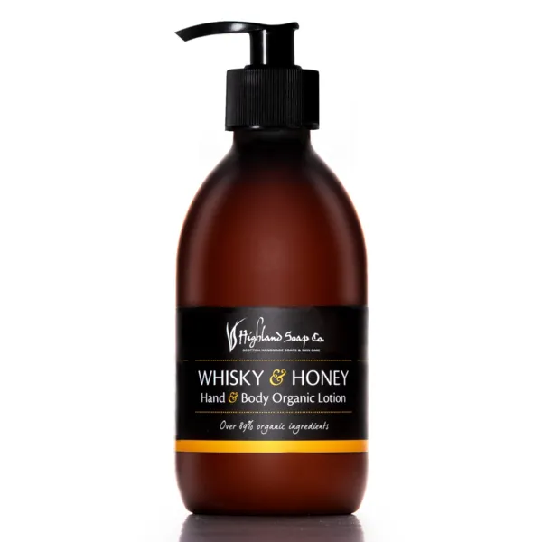 Highland Soap Company Whisky & Honey Hand & Body Lotion 300ml