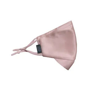 Ice-Cream 100% Organic Mulberry Silk Face Mask with Filter | Blush Pink