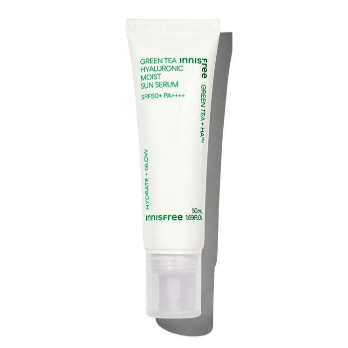 [innisfree] Green Tea Hyaluronic Moist Sun Serum SPF 50  PA     50ml
