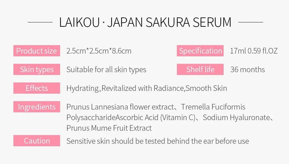 Japan Sakura Skin Care