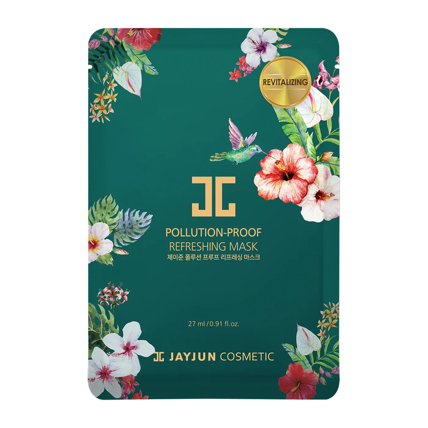JAYJUN Pollution Proof Refreshing Mask قناع ورقي للنضارة بزيت الزنجبيل