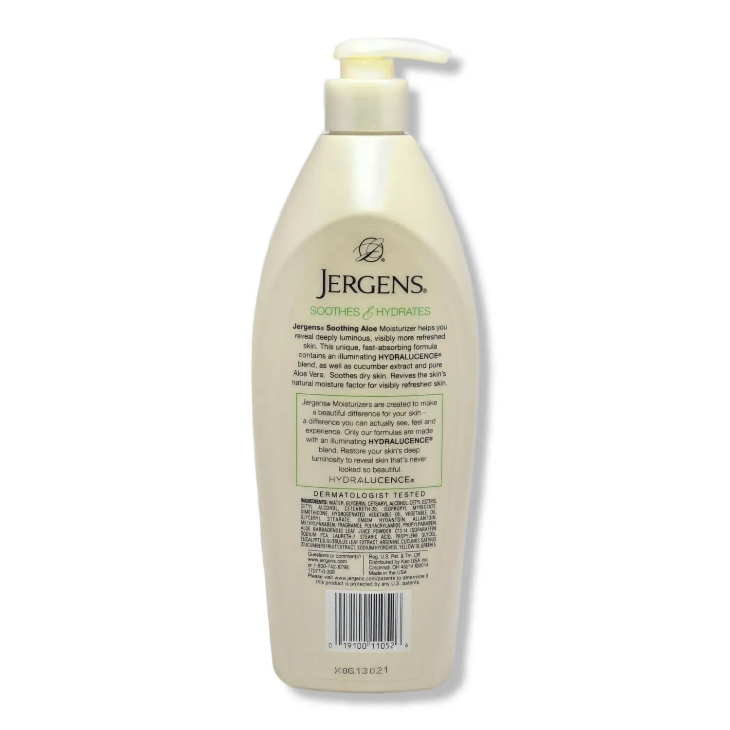 Jergens Smoothing Aloe Vera Body Lotion 600ml