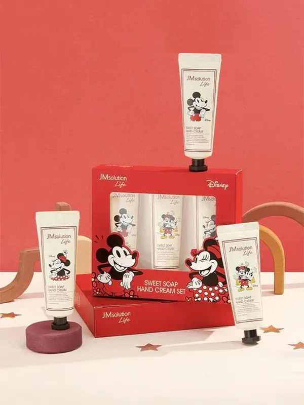 JM Disney Hand Cream Set Sweet Soap 50mlx3