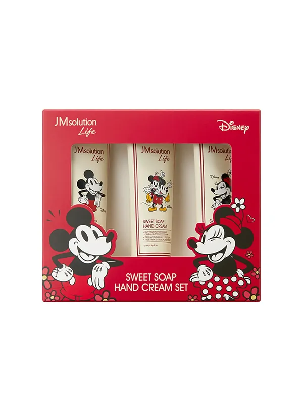 JM Disney Hand Cream Set Sweet Soap 50mlx3