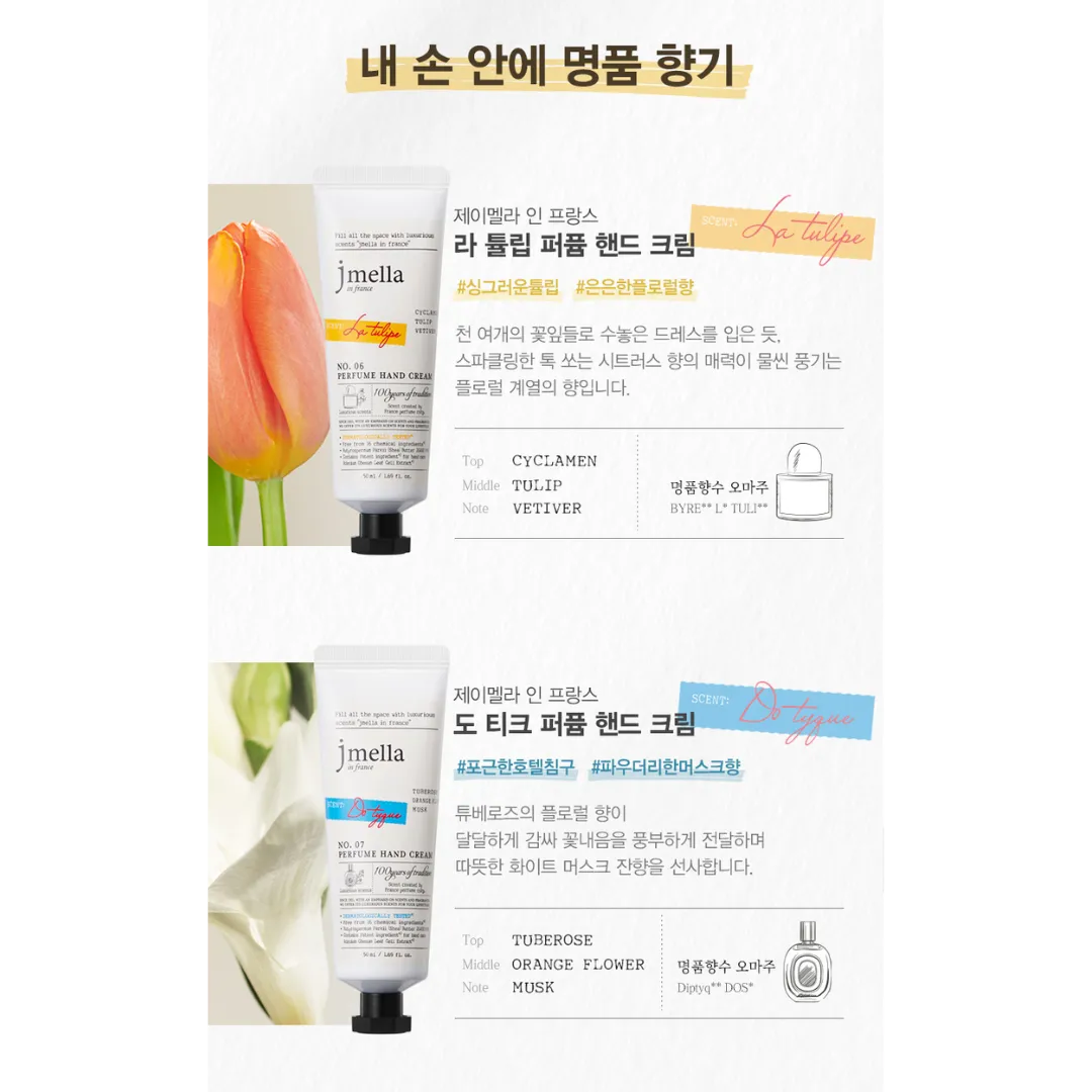 [Jmella] Scented Hand Cream [France Collection]