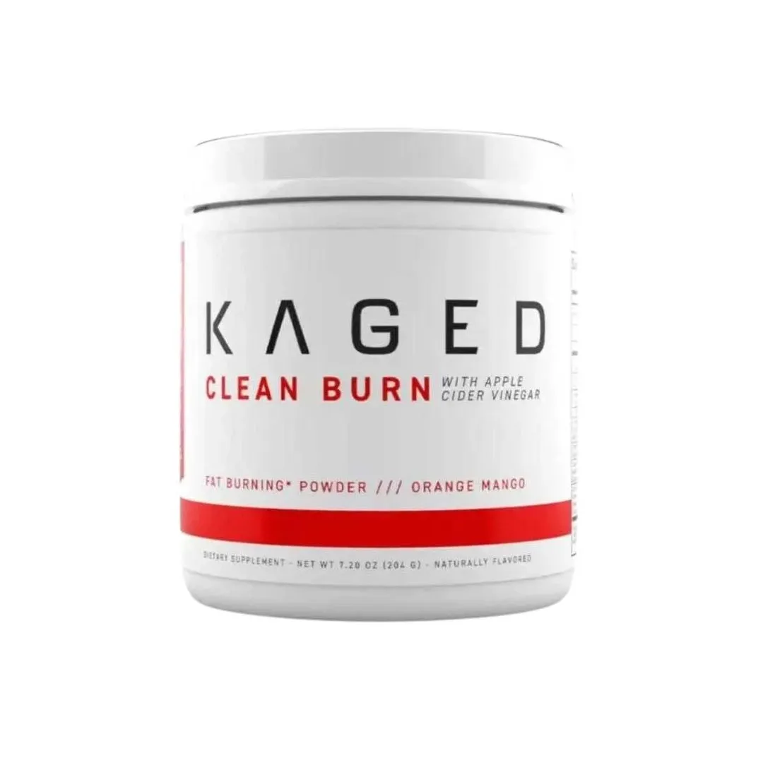 Kaged Muscle Clean Burn With Apple Cider Vinegar ( Orange Mango ) - 204gm