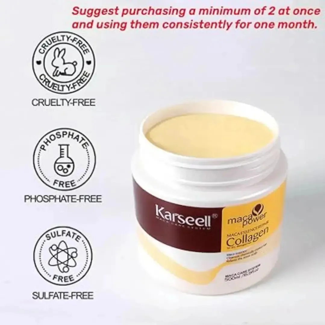 Karseell Collagen Hair Mask Maca Power 100ml (Pack of 1)