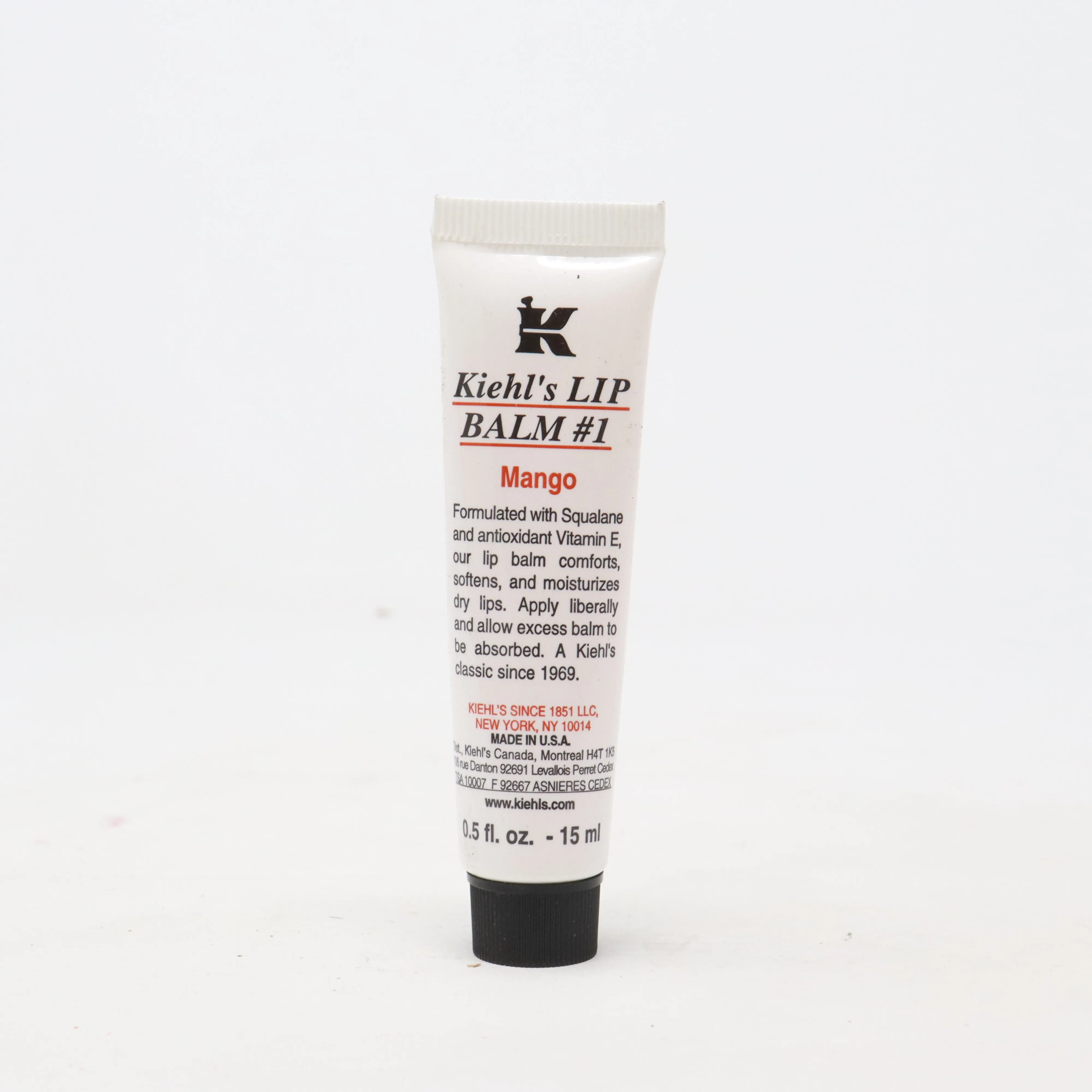 Kiehl's Lip Balm # 1 Mango  0.5oz/15ml New