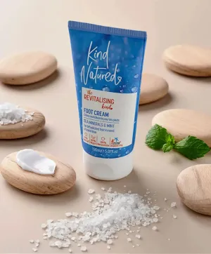 Kind Natured Revitalising Sea Minerals & Mint Foot Cream - 150ml
