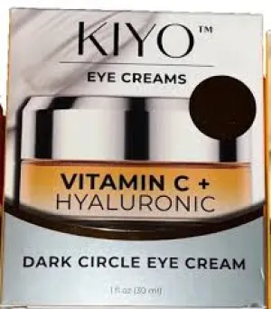 Kiyo Eye Creams Vitamin C   Hyaluronic Dark Circle Eye Cream 30ml – Brighten & Hydrate