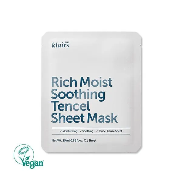 Klairs Rich Moist Soothing Tencel Sheet Mask