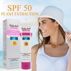 Kojic Acid Collagen Whitening Sunscreen Cream - 50ml