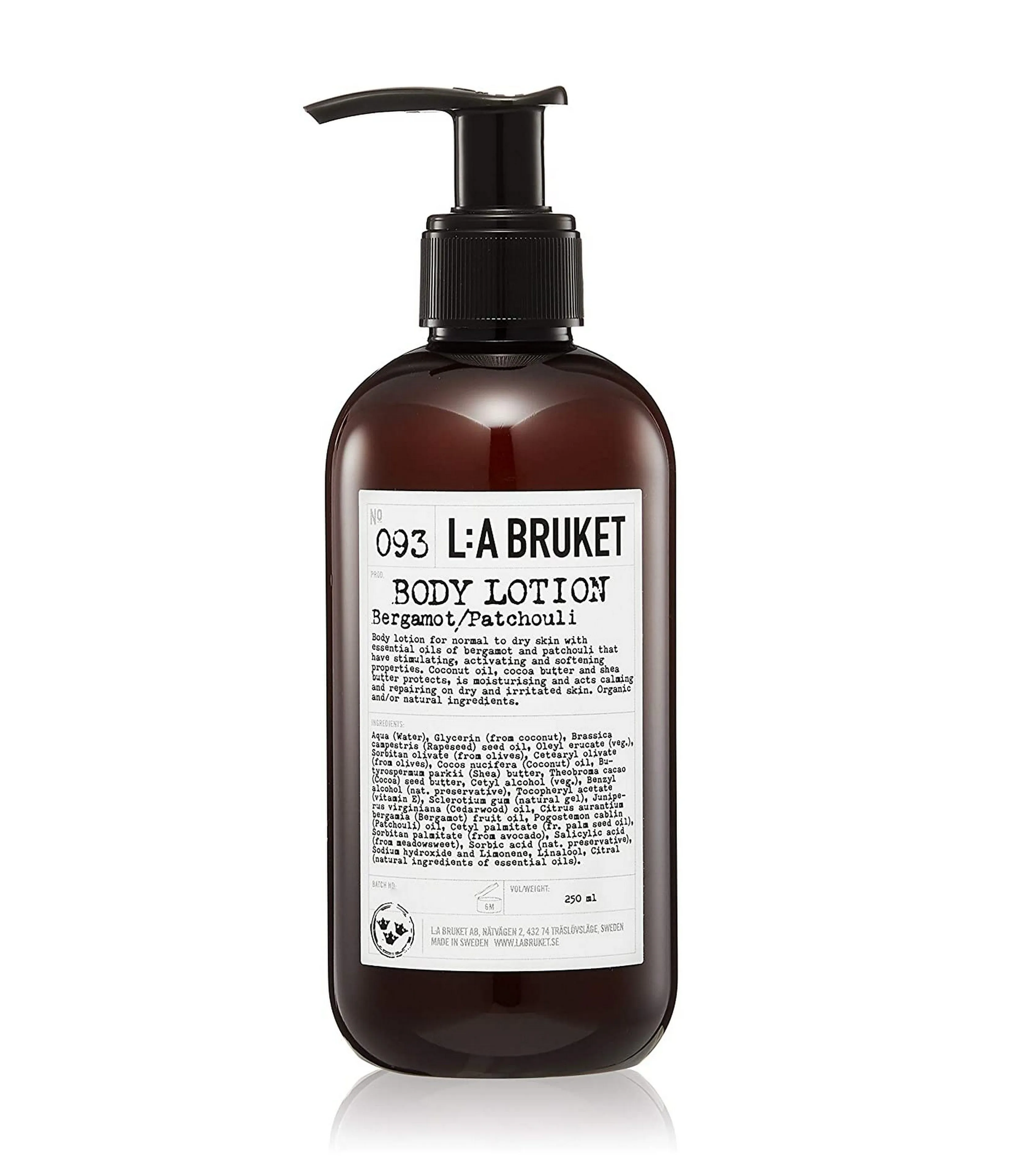 LA Bruket No.93 Body Lotion Bergamot