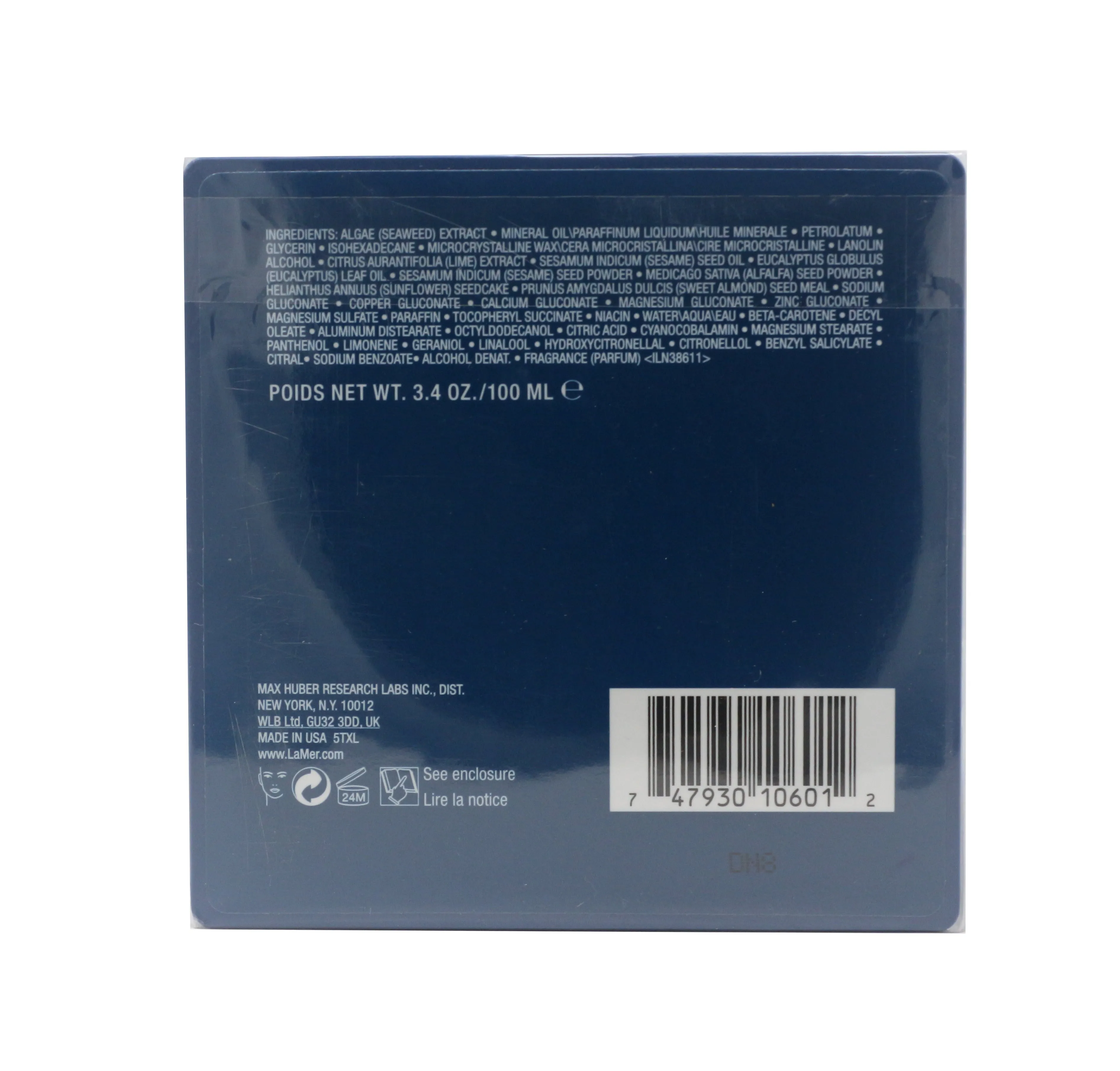 La Mer Blue Heart The Moisturizing Cream 3.4oz/100ml  New In Box