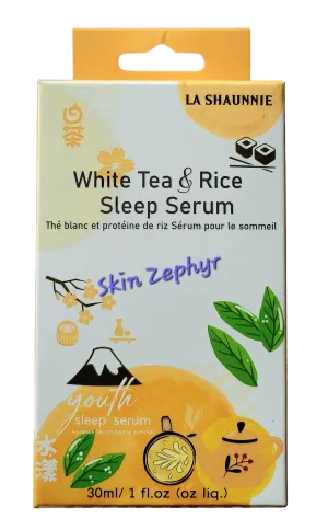 La Shaunnie White Tea and Rice Sleep Serum