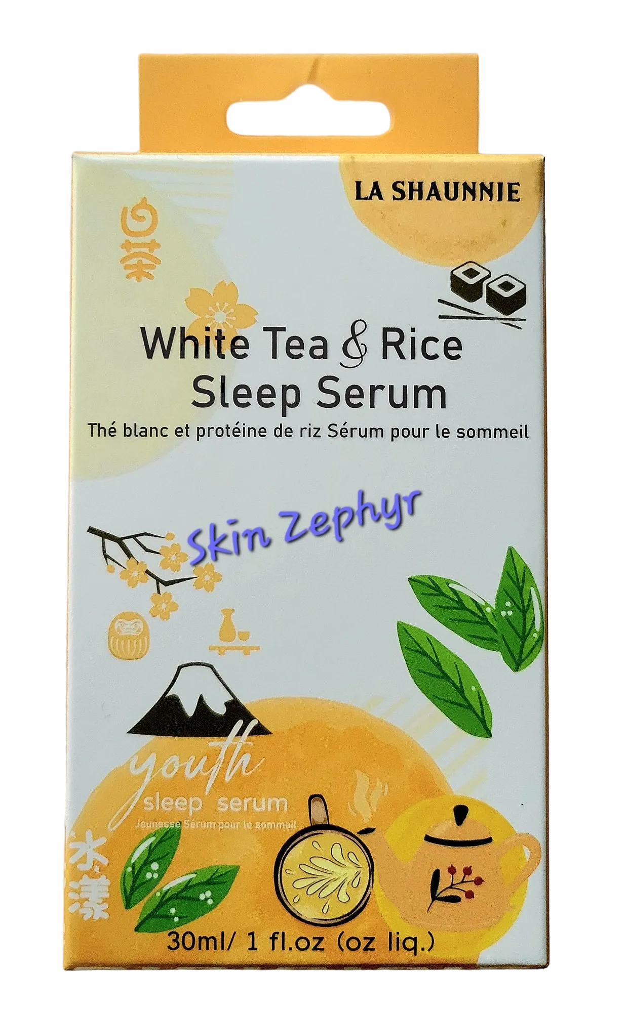 La Shaunnie White Tea and Rice Sleep Serum