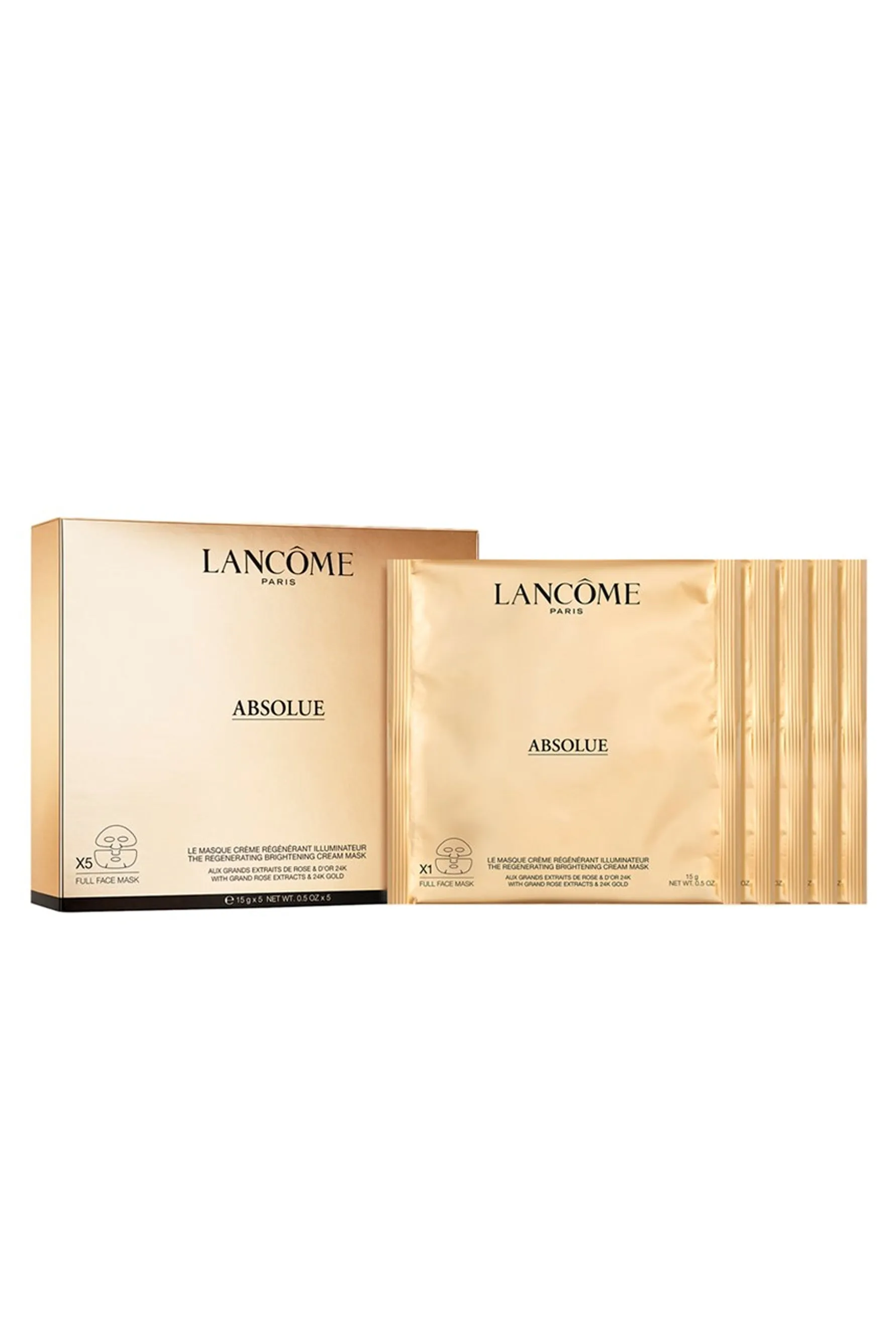 Lancôme Absolue Precious Cells Golden Cream Mask 5s