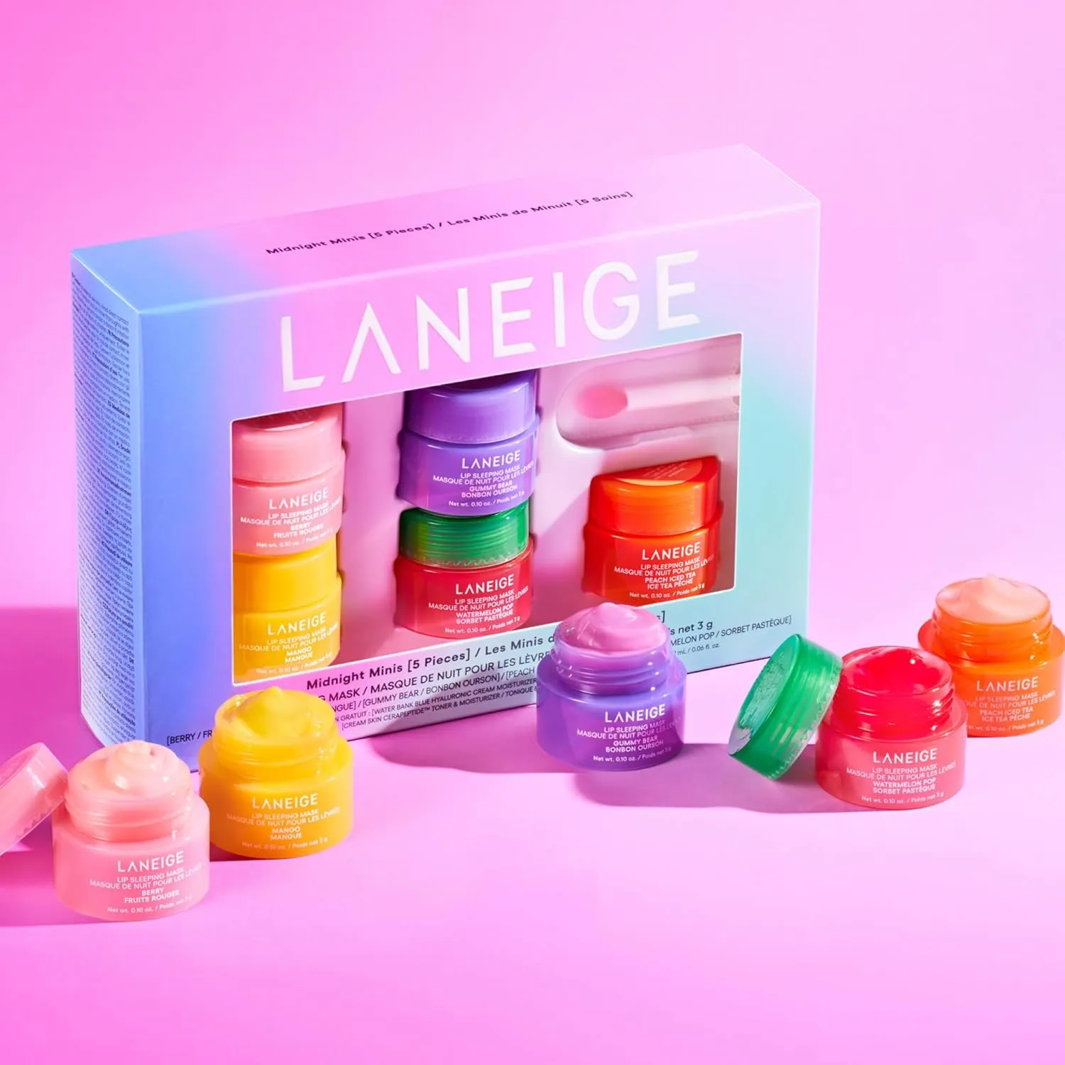 LANEIGE - Midnight Minis Lip Set | New Limited Edition 2024 (