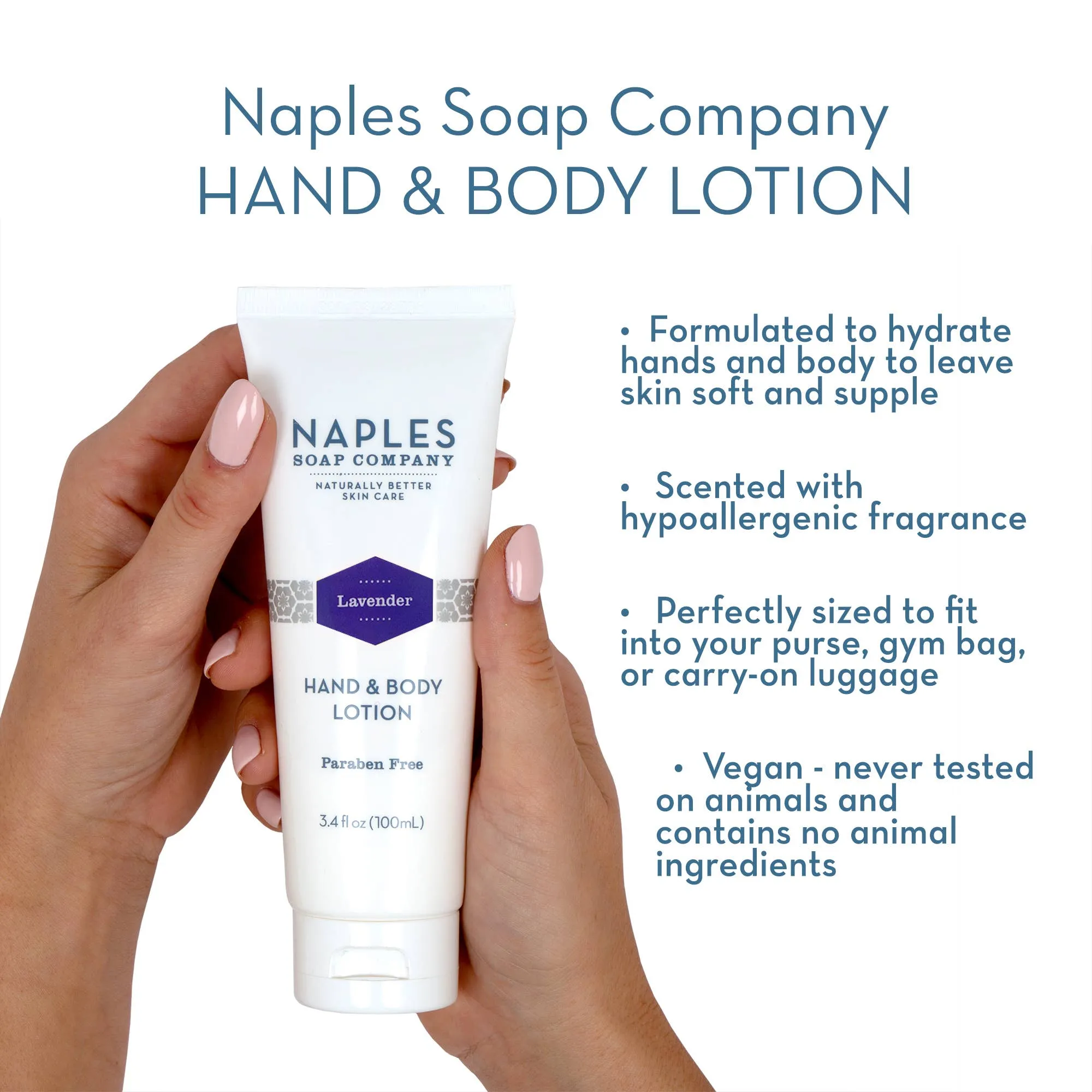 Lavender Hand & Body Lotion Tube 3.4 oz