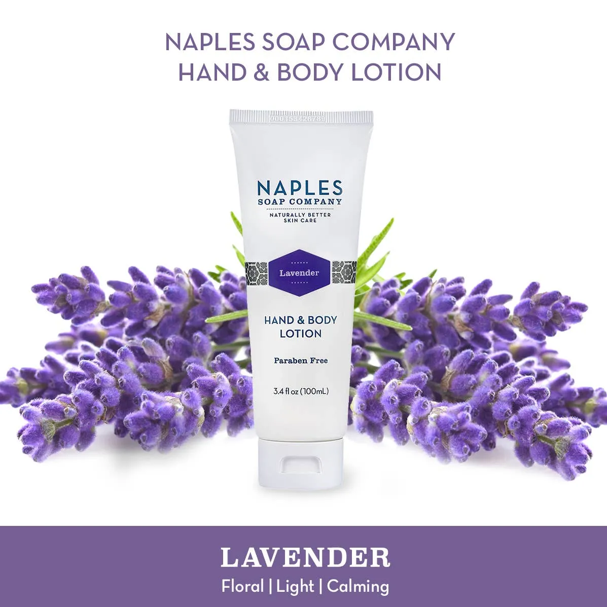 Lavender Hand & Body Lotion Tube 3.4 oz