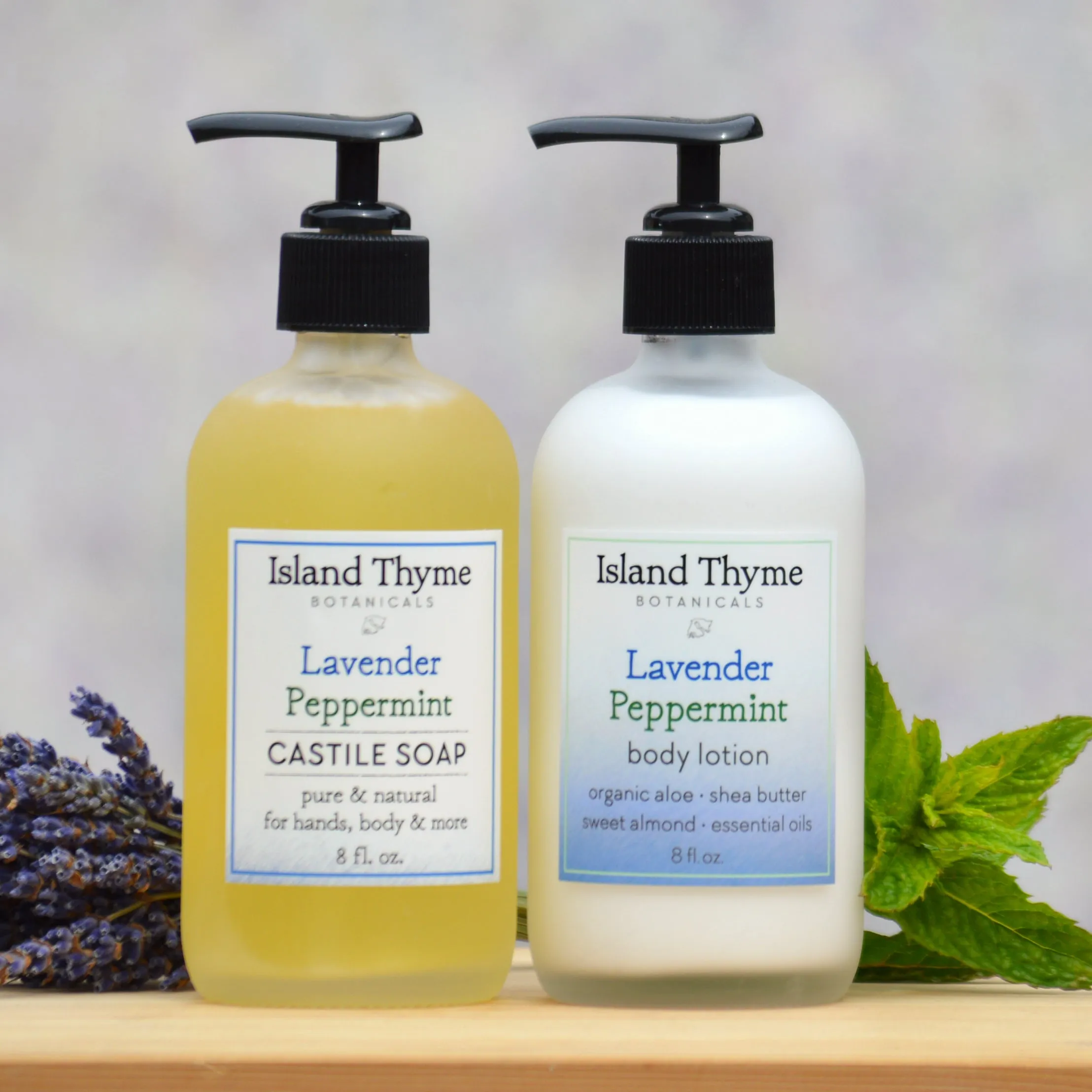 Lavender Peppermint Lotion   Soap Set
