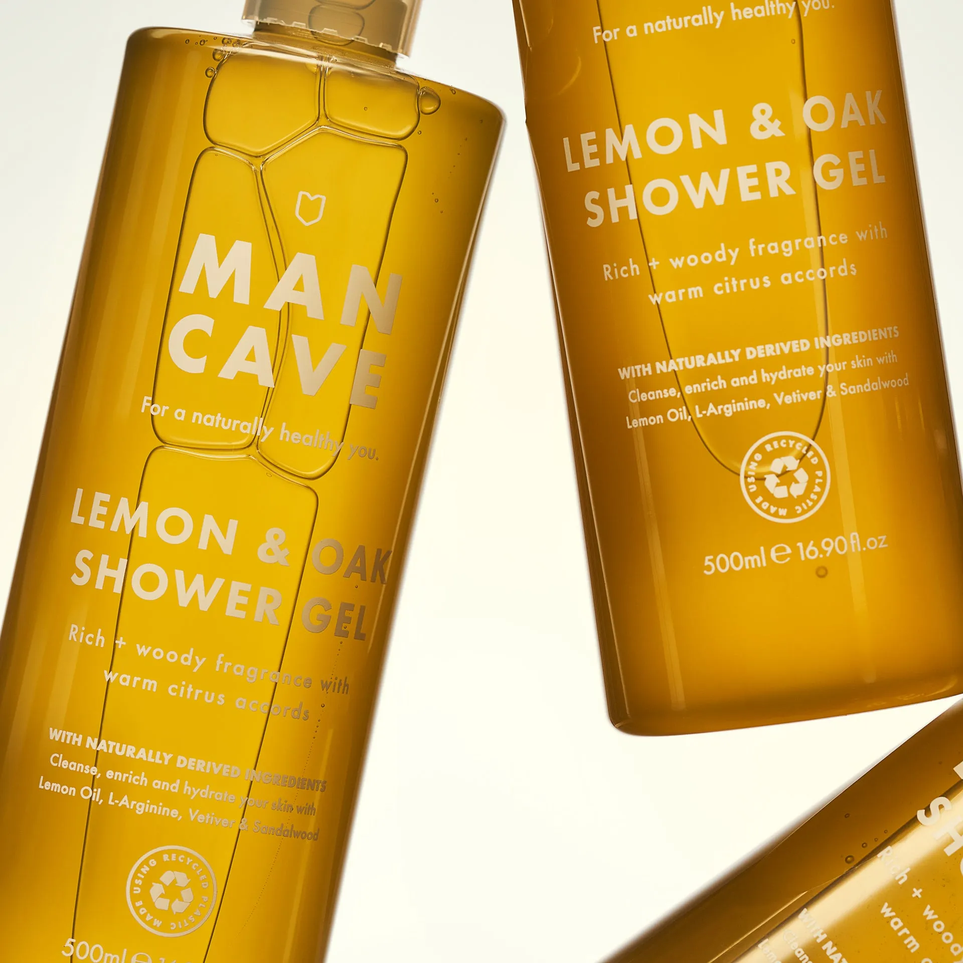 Lemon & Oak Shower Gel - 500ml