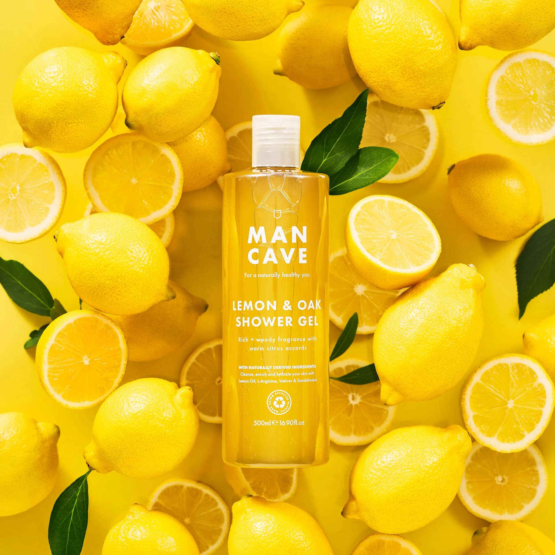 Lemon & Oak Shower Gel - 500ml