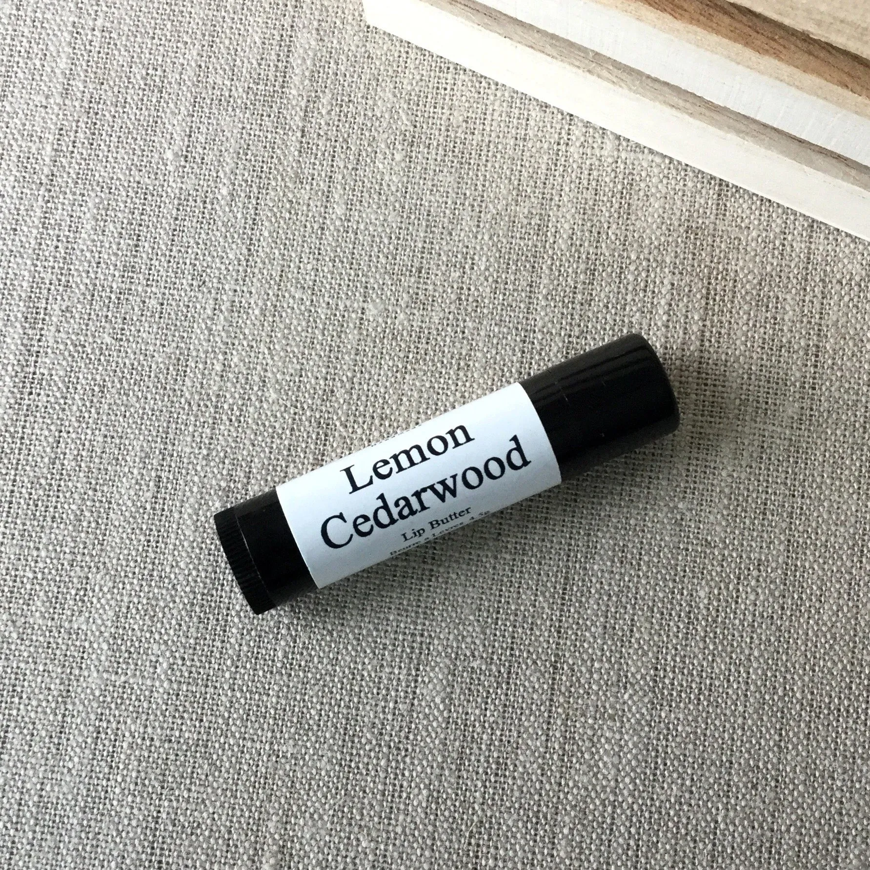 Lemon Cedarwood Lip Butter