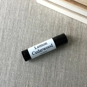 Lemon Cedarwood Lip Butter