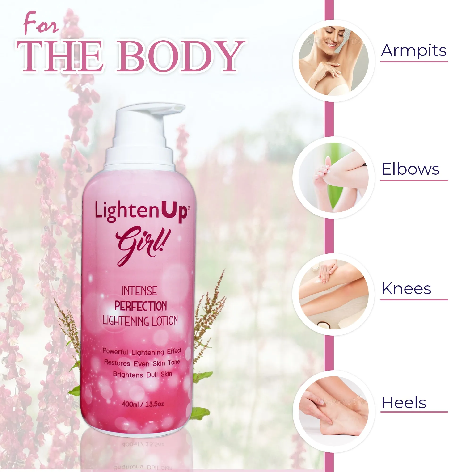 LightenUp Girl! Intense Perfection Lightening Lotion - 400ml / 13.5 Oz