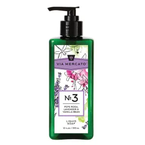 Liquid Hand Soap - Pepe Rose, Lavender & Vanilla