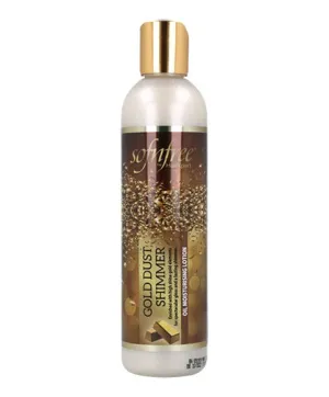 M And M Cosmetics Sof N Free Gold Dust Shimmer Oil Moisturizing Lotion
