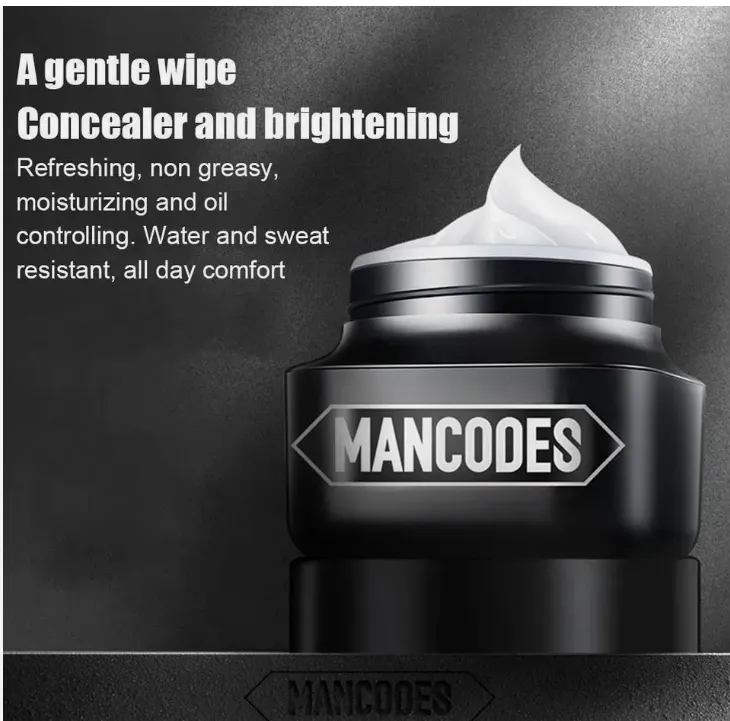 Makeup Cream Moisturizing Concealer For Men Moisturizer Cream 50g