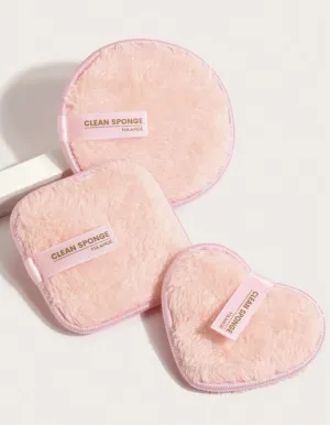 Makeup Remover Pad Boxed Soft Skin-Friendly Cleansing Sponge 3pcs