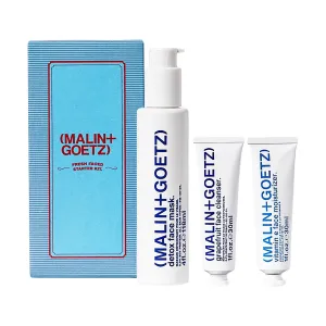 Malin Goetz Fresh Faced Starter Set - 3 Piece Gift Set