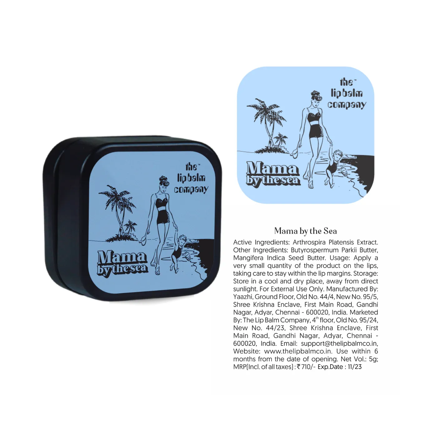 Mama by the Sea Lip Balm 5g