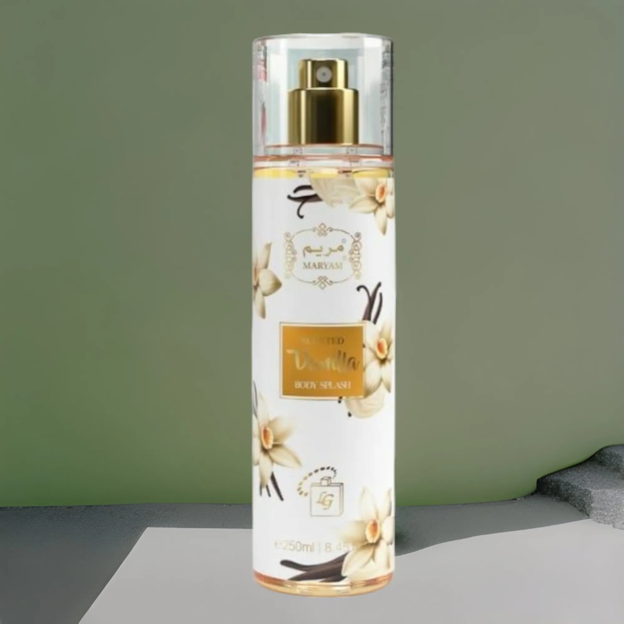 Maryam Scented Vanilla Body Splash 250ml - VBS904