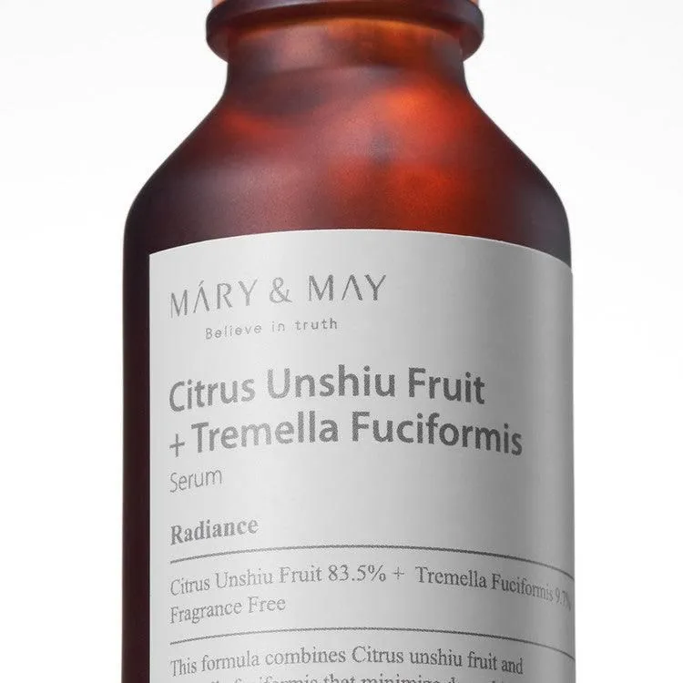Mary&May Citrus Unshiu   Tremella Fuciformis Serum 30ml