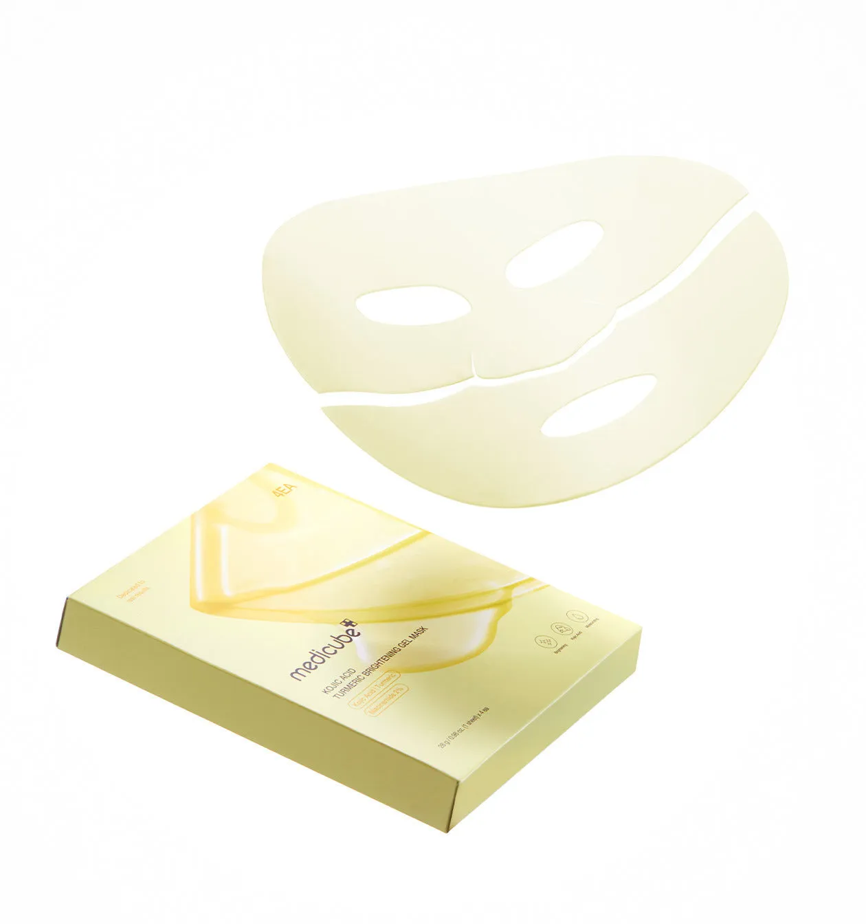 medicube Kojic Acid Turmeric Brightening Gel Mask x 4