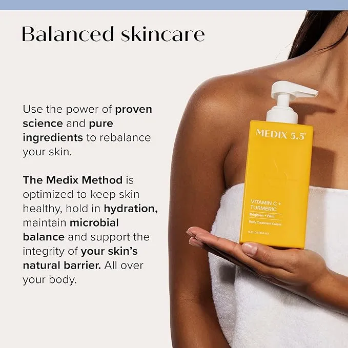 Medix 5.5 Vitamin C Cream Face & Body Lotion - 444ml