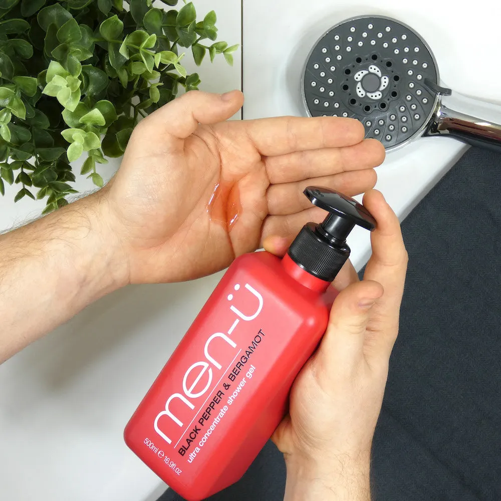 men-ü Black Pepper & Bergamot Shower Gel