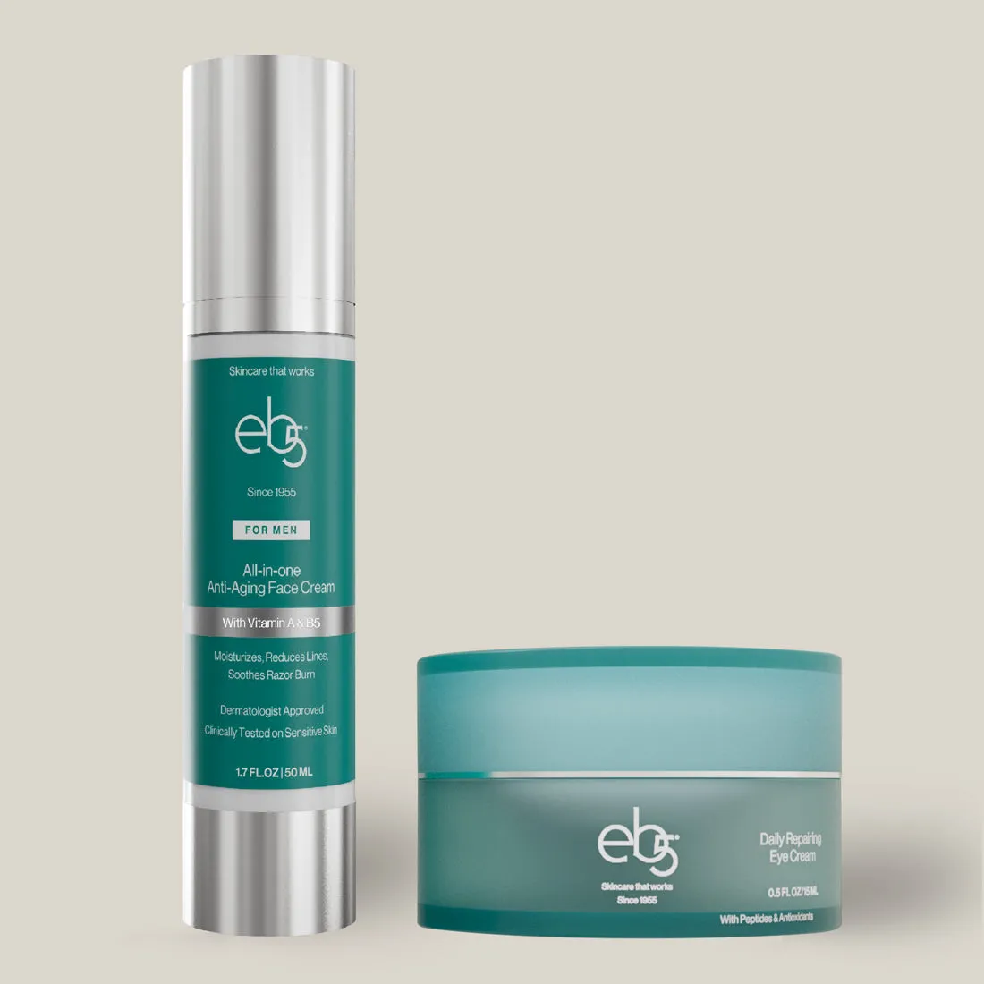 Men's Anti Aging Face & Eye Set