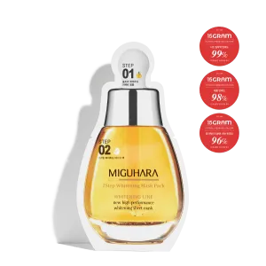 MIGUHARA 2Step Whitening Mask Pack 26.7ml*10ea