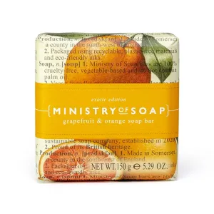 Ministry of Soap Grapefruit & Orange 150g